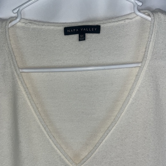 Napa Valley popover long sleeve top Sz 2X - Picture 8 of 10